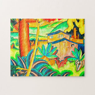 Hawaiian Island Honolulu Home Colorful Pussel