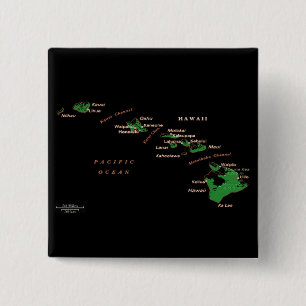 Hawaiian Island karta Knapp