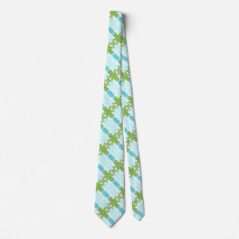 Hawaiian Island Satin Tartan Mönster Slips