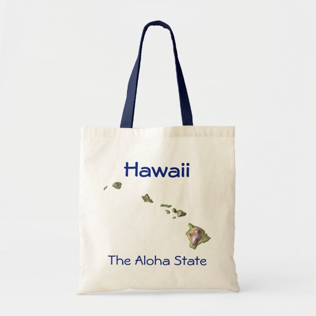 Hawaiian Karta Bag Tygkasse (Framsidan)