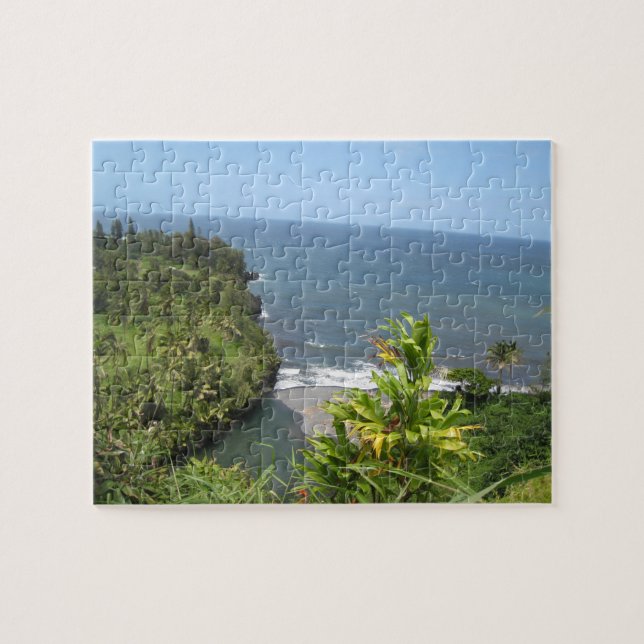 Hawaiian Kusten Puzzle Pussel (Horisontell)