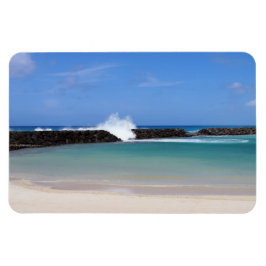 Hawaiian Lagoon Photo Magnet