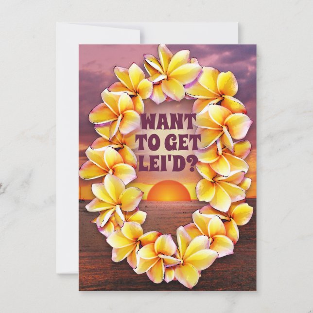 Hawaiian Luau (anpassade) (Framsida)