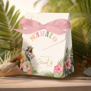 Hawaiian Luau Sweet 16 Mahalo ID1092 Presentaskar
