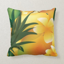 Hawaiian Luau Tropical Food Pillow Kudde
