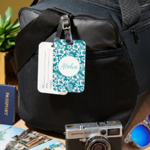 Hawaiian Luggage Tag Bagagebricka