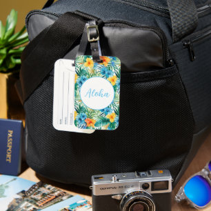 Hawaiian Luggage Tag Bagagebricka