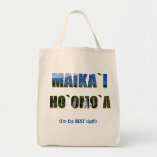 Hawaiian ’Maika`i Ho`omo`a’ Livsmedel Tote Tygkasse