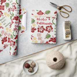 Hawaiian Mele Kalikimaka 3 Presentpapper