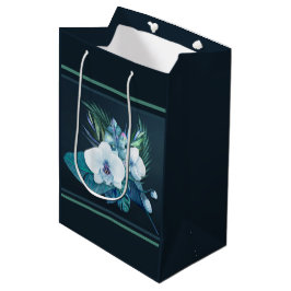 Hawaiian Midnight Orchid Tall Gift Bag