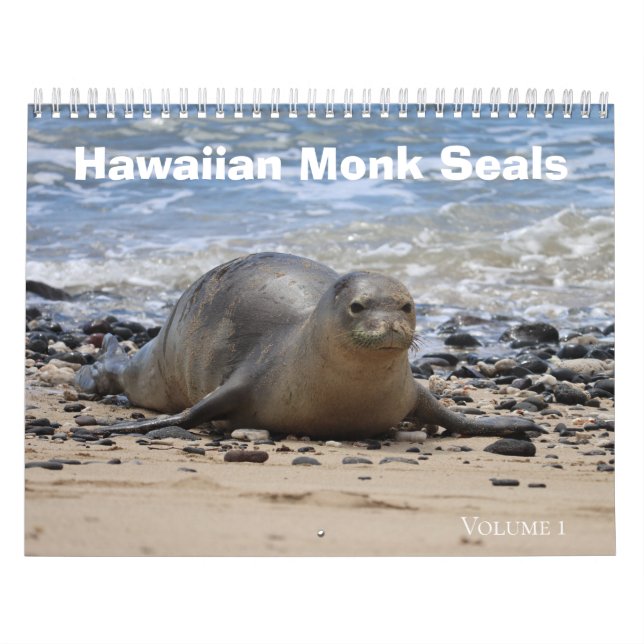 Hawaiian Munk Sälar Kalender (Omslag)