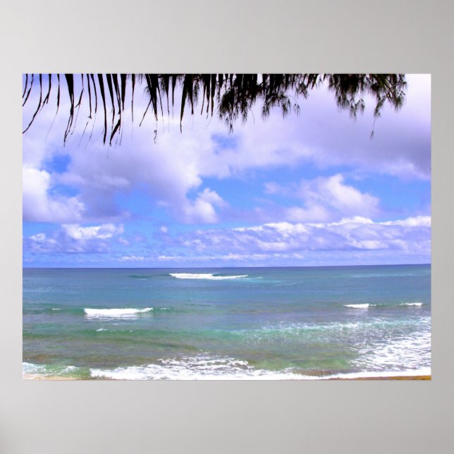 Hawaiian Ocean Poster (Framsidan)