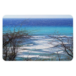 Hawaiian Ocean View Photo Magnet