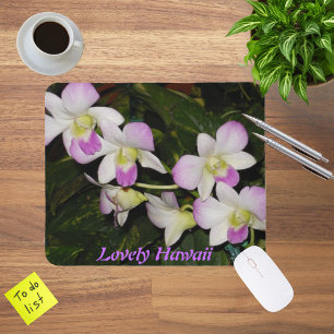 Hawaiian Orchids Mousepad Musmatta
