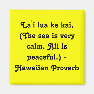 Hawaiian Ord Magnet