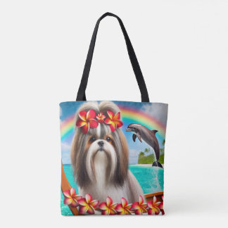 Hawaiian Outrigger Äventyr Canvas Tote Bag Tygkasse