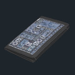 Hawaiian Paddleman Petroglyph Tapa wallet<br><div class="desc">The beauty and allure of the Hawaiian islands knows no boundaries. It is a place and culture loved by millions of people the world over. Fill your home with Aloha! My shop features several Hawaiian designs including contemporary Hawaiian quilt, traditional tapa, my exclusive tapa and floral fusion prints, Aloha shirt...</div>