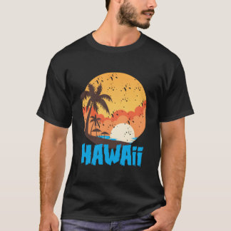 Hawaiian Palm Beach Hawaii T Shirt