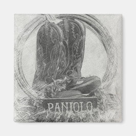Hawaiian Paniolo Magnet