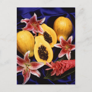 Hawaiian papayas vykort