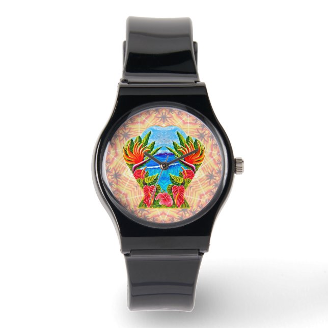 Hawaiian Paradise Twice Armbandsur (Framsida)