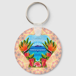 Hawaiian Paradise Twice Nyckelring