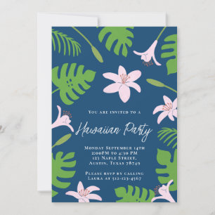 Hawaiian Party Inbjudan