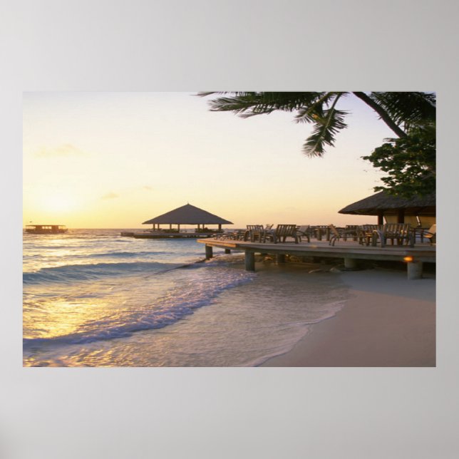 Hawaiian Pier Poster (Framsidan)