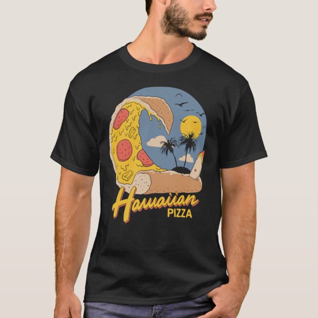 Hawaiian Pizza Essential T Shirt (Framsida)
