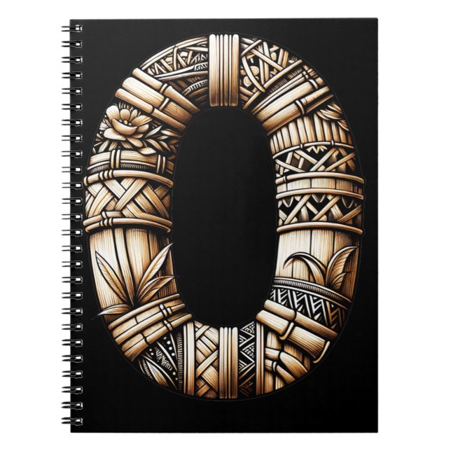 Hawaiian Polynesian Aloha Brev O Anpassningsbar In Anteckningsbok (Framsidan)