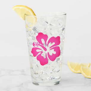 Hawaiian Print Glaskopp