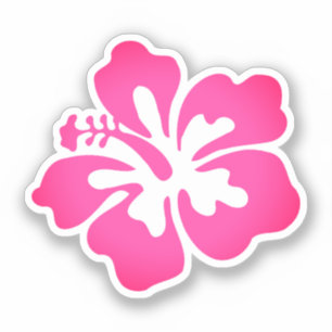 Hawaiian Print Klistermärken