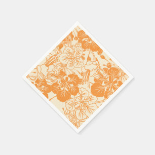 Hawaiian print Ohai Alii-blomma Pappersservett