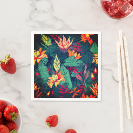 Hawaiian Print Pappersservett