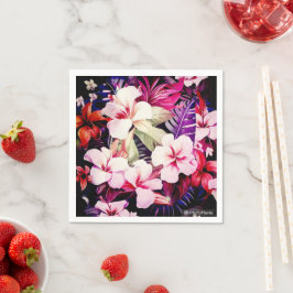 Hawaiian Print Pappersservett