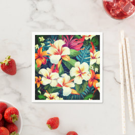 Hawaiian Print Pappersservett