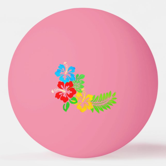 Hawaiian Print Pingisboll (Framsidan)