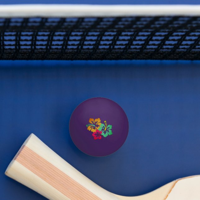 Hawaiian Print Pingisboll (Tabell)