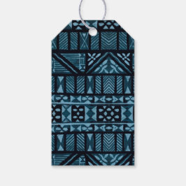 Hawaiian Print Presentetikett