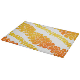 Hawaiian Print Puakenikeni lei