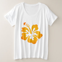 Hawaiian Print T Shirt
