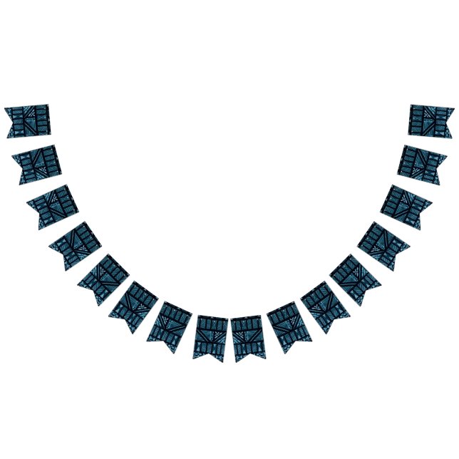 Hawaiian Print Vimplar (Alla)