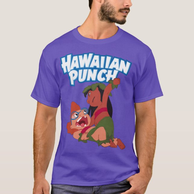 Hawaiian Punch Funny Summer Movie Inspired retro T Shirt (Framsida)