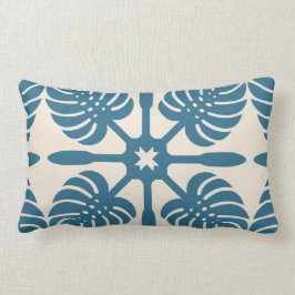 HAWAIIAN QUILT PILLOW- Monstera Lumbarkudde