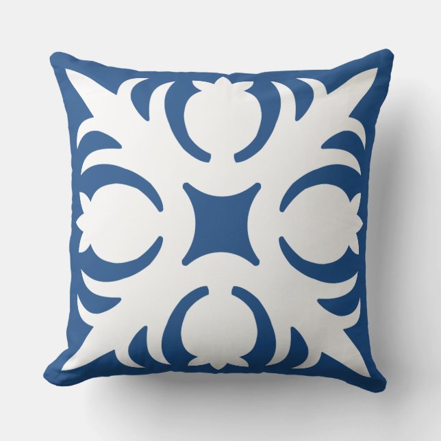 HAWAIIAN QUILT PILLOW-pineapple Kudde (Framsida)