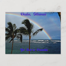 Hawaiian Rainbow Vykort