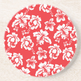 Hawaiian Red Flowers Underlägg