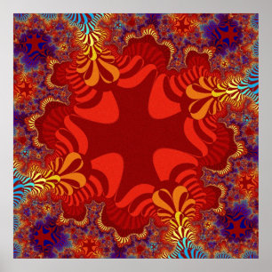 Hawaiian Red Kor Poster