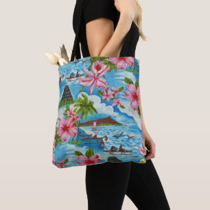 Hawaiian Scenes Tygkasse