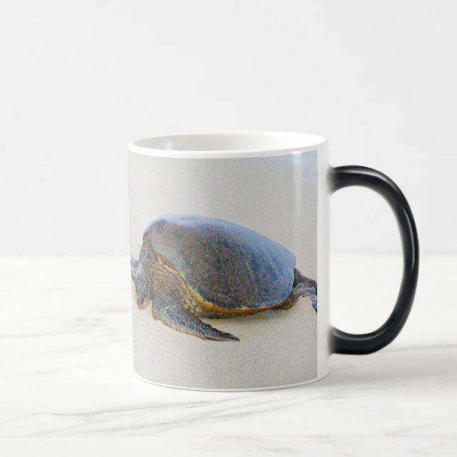 Hawaiian Sea Turtle Magisk Mugg (Höger)